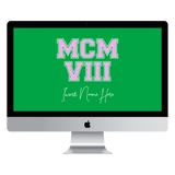 MCMVIII Custom Desktop Wallpaper (Choose Color)