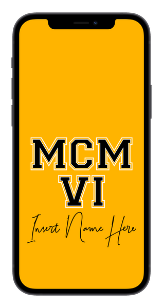 MCMVI Custom Phone Wallpaper (Choose Color)