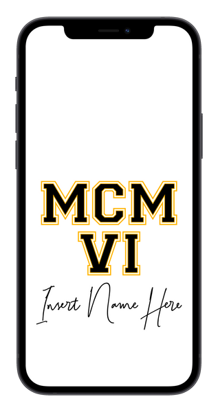 MCMVI Custom Phone Wallpaper (Choose Color)