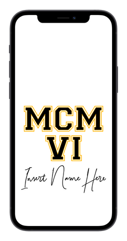 MCMVI Custom Phone Wallpaper (Choose Color)