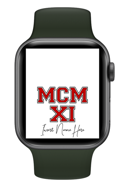 MCMXI Pretty Boys Edition Custom Smartwatch Wallpaper (Choose Color)