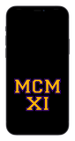 MCMXI Dawgs Edition Phone Wallpaper (Choose Color)