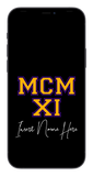 MCMXI Dawgs Edition Custom Phone Wallpaper (Choose Color)