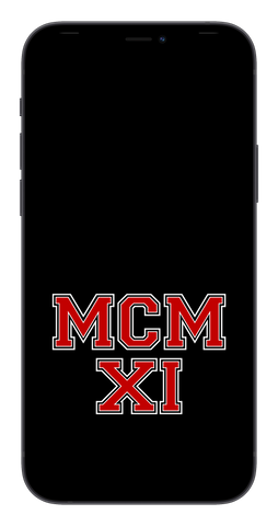 MCMXI Pretty Boys Edition Phone Wallpaper (Choose Color)