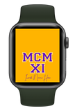 MCMXI Dawgs Edition Custom Smartwatch Wallpaper (Choose Color)