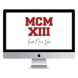MCMXIII Custom Desktop Wallpaper (Choose Color)