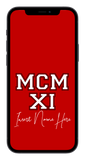 MCMXI Pretty Boys Edition Custom Phone Wallpaper (Choose Color)