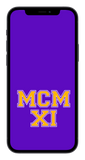 MCMXI Dawgs Edition Phone Wallpaper (Choose Color)