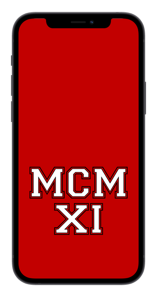 MCMXI Pretty Boys Edition Phone Wallpaper (Choose Color)