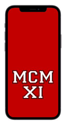 MCMXI Pretty Boys Edition Phone Wallpaper (Choose Color)