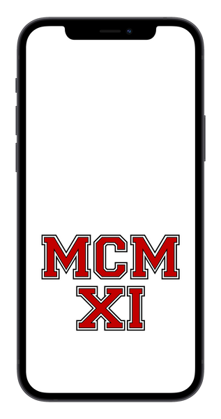 MCMXI Pretty Boys Edition Phone Wallpaper (Choose Color)