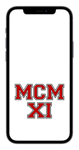 MCMXI Pretty Boys Edition Phone Wallpaper (Choose Color)