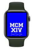 MCMXIV Custom Smartwatch Wallpaper (Choose Color)