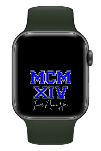 MCMXIV Custom Smartwatch Wallpaper (Choose Color)