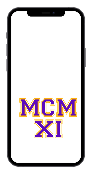 MCMXI Dawgs Edition Phone Wallpaper (Choose Color)