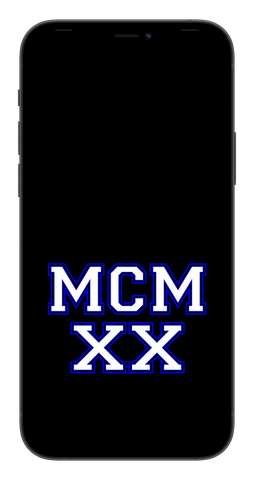 MCMXX Phone Wallpaper (Choose Color)