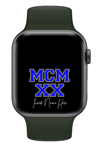 MCMXX Custom Smartwatch Wallpaper (Choose Color)