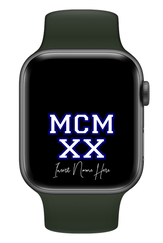 MCMXX Custom Smartwatch Wallpaper (Choose Color)