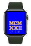 MCMXXII Custom Smartwatch Wallpaper (Choose Color)