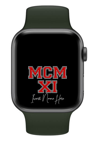 MCMXI Pretty Boys Edition Custom Smartwatch Wallpaper (Choose Color)