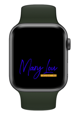 Mary Lou Taught Me Smartwatch Wallpaper