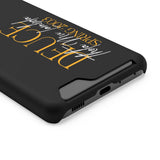 Line Up! Phone Case With Card Holder