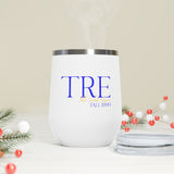 Line Up! Wine Tumbler - White