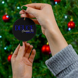 Line Up! Ceramic Ornament