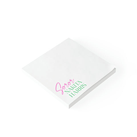 Soror/Frat Post-it® Note Pads