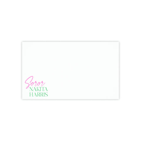 Soror/Frat Post-it® Note Pads