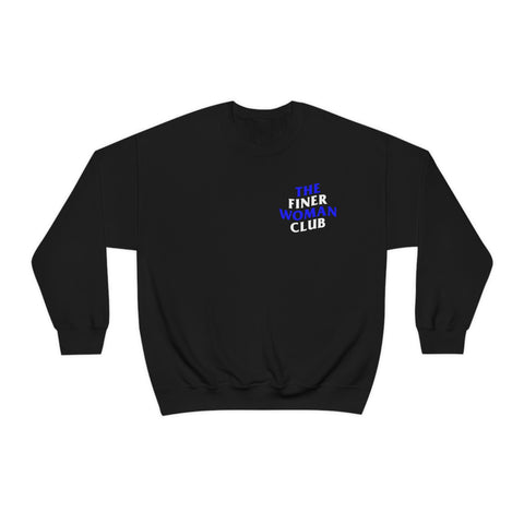 Finer Woman Club Sweatshirt - Black