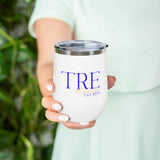 Line Up! Wine Tumbler - White