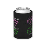 I'm So Pretty on my Left Can Cooler - Black