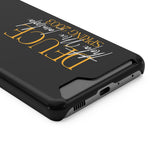 Line Up! Phone Case With Card Holder