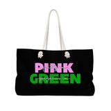 Pretty in Pink Weekender Bag