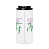 Sippin Pretty Can Cooler - White