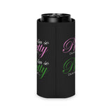 I'm So Pretty on my Left Can Cooler - Black