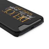 Line Up! Phone Case With Card Holder