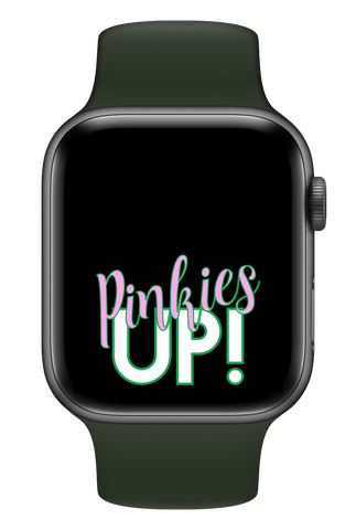 Pinkies Up! Smartwatch Wallpaper